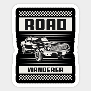 Road Wanderer Sticker
